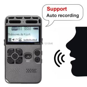 Players Digitale Voice Recorder Audio Opname Dictaphone MP3 LED Affichage VOIX Activé 8 Go Geheugen Ruisonderdrukking GRATIS VERZENCE