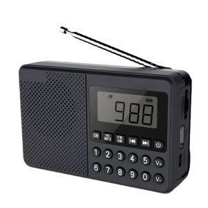 Players FM / AM / SW MP3 Music Player Dual Antenne Band Full Band Receiver LED Digital Affichage 2.1 Prise en charge de la carte USB Stick / TF USB