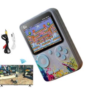 Players G5 Retro Handheld Video Game Console Screen HD Screen AV Sortie avec une machine Electronique Mini Arcade Electronic de 500 jeux