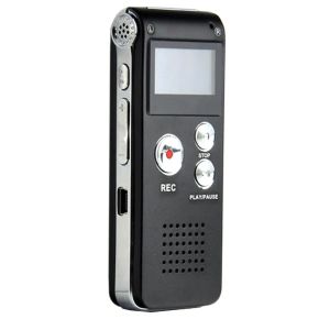 Reproductores Multifuncionales Recargables 8GB 650hr Digital audio Recorder de voz Dictaphone MP3 Player