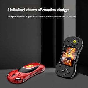 Jugadores Nuevos F1 CAR MODELO DE GAME CONSOLA 620AV Video Pocket Mini Niños Consola de juego de juego Sup Sup Retro Game Regalo para niños