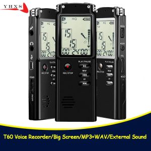 Players Portable 32 Go Recordier vocal original USB Professional 96 heures LCD Dictaphone Digital Audio Voice Recorder avec lecteur MP3 WAV