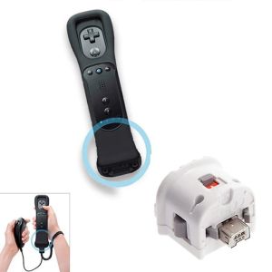 Players White Motion Plus adaptateur Game Remote Contrôleur High Sensor Précision Précision Améliorer l'accessoire GamePad pour Nintendo Wii