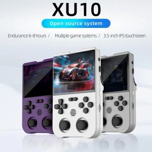 Joueurs Xu10 Retro Handheld Portable Game Console 3,5 pouces Écran 3000mAh Batterie rechargeable Système de jeux vidéo à main