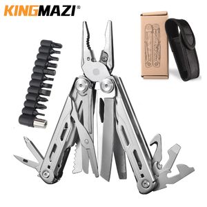 Pinces HRC78K 30 in1 Multitool Pince Câble Coupe-Fil Multifonctionnel Multi Outils Camping En Plein Air Portable Pliant 230414