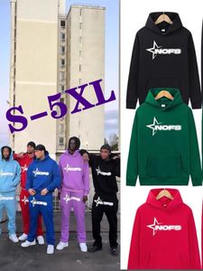 Plus Taille 5XL Sweat à capuche Designer Hommes Femmes Sweats à capuche NOFS Gothic Punk Rock Hiphop Y2K Sweatshirts Survêtements Mens Streetwear Pull à manches longues en coton Vêtements