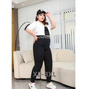 Leggings de taille plus femme pantalon ajusté serré fitness pantalon sans couture xl 2xl 3xl 4xl 231225