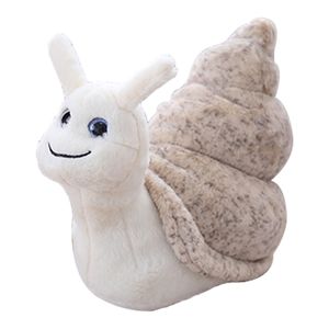 Poupées en peluche 17 / 27cm Poupée de conque de bande dessinée Mignonne Simulation en peluche Peluche Océan Animal Poupée escargots Enfant enfant fille Creative cadeau d'anniversaire 230523