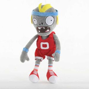 Plush Dolls 1 PPCS 30cm Zombies Doll de peluches PVZ Fútbol Zombie Plush Strush Plush Plush Juguet Dolls para niños T240422