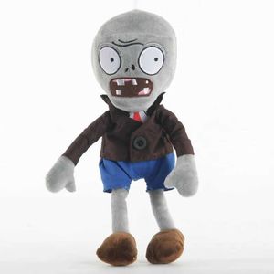 Pouilles en peluche 1pcs 30cm Zombies Polon de peluche PVZ Zombie Basic Plux Soft Flued Toy Doll Gifts For Children Kids T240422