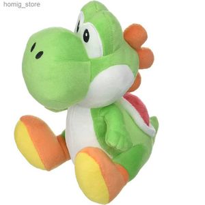 Plush Molls 33cm Yoshi Plush Toy Green relleno de juguete Yoshi Plush Toyling Muñeca adecuada para todos los entusiastas de los juegos Y240415