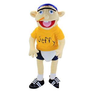 Poux de peluches 60cm grand Jeffy Boy Hand Puppet Children Soft Talk Show Party Points Christmas Toys Kids Gift 221014 DROP DIVRITE