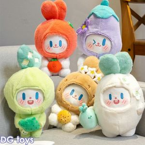 Poupées en peluche adorables elfes de légumes doux peluche dessin animé aubergine tomate pomme de terre brocoli radis anime figure poupée bébé apaiser elfe 230603