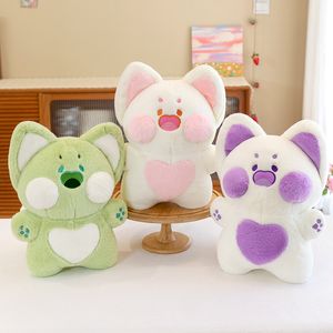 Poupées en peluche AIXINI mignon Dudu Meow Doodle chat chaton Kawaii ie jouet peluche Animal poupée cadeau d'anniversaire amis en peluche