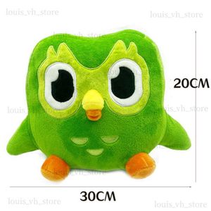 Muñecos de peluche Green Duo Owl Duolingo Owl Plush Duolingo Plush Doll Plush Owl Duolingo Owl Plush Mascot Plush Owl Duo Figurilla T230828