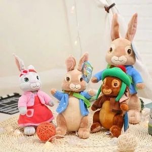 Poupées en peluche Original peter rabbit série lily ben jouets en peluche de haute qualité peluche poupée jouets cadeau d'anniversaire pour enfant 230802