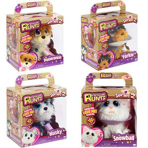 Poupées en peluche Original Rescue Runts Pet Dog Jouets pour enfants Kawaii en peluche que vous pouvez adopter pour les filles Room Decor 230705