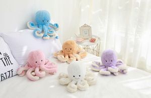 Jouet en peluche personnalisé jouet de poulpe animaux en peluche peluche poulpe poupée oreiller cadeau de noël poulpe calmar en peluche poupée jouet pour enfant point Peluche enfant en bas âge jouet bébé trucs