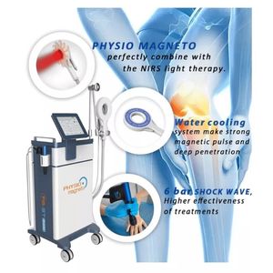 PMST WAVE Machine de physio magnéto de thérapie magnétique 3 en 1 avec physiotherpay infrarouge à ondes de choc pneumatique ESWT pour le traitement de la douleur corporelle