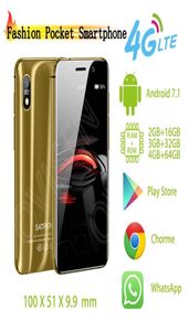 Bolsillo Mini Android Smartphone Satrend S11 Quad Core Celular GPS WIFI 4G LTE 2GB16GB Rom Soporte Google play Super Pequeño Móvil P3972868