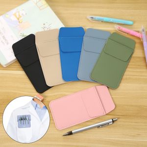 Protecteur de poche en cuir PU pour hommes et femmes, porte-stylo, organisateur de poche pour chemises, blouses de laboratoire, pantalons, multi-usages, peut contenir des stylos, des pointeurs, des crayons, des règles, des outils, des accessoires