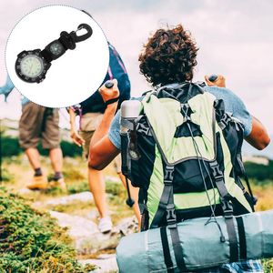 Montres de poche montre de sport numérique hommes ceinture routard cadran en plastique mousqueton de voyage en plein air