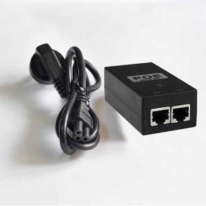 Fuente de alimentación POE IP Camera Phone PoE para CCTV Security 48V0.5A 15.4W adaptador Inyector Ethernet power