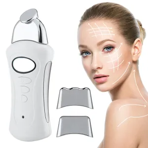 Polijsters Facial Micro Current Beauty Hine Handheld Gaanic Spa Electroporator Skin Tightening Face Lift Device Microcurrent Skin Care