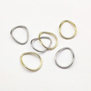 Poolse nieuwe collectie! 100 stks Onregelmatige Ovale Vorm Charm/Connector voor Handgemaakte Oorbel/Ketting DIY Onderdelen Sieraden Accessoires Bevindingen