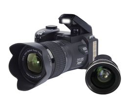 HD PROTAX POLO D7100 Cámara digital Resolución de 33mp Enfoque automático Video SLR profesional Zoom óptico 24X con tres lentes