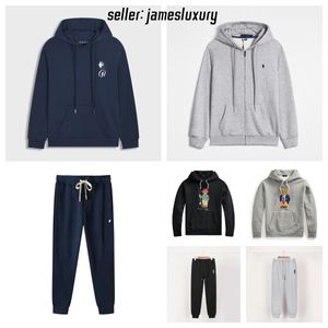 livraison gratuite polo sweat à capuche polo zip up up polo veste ours pull polo sweat à capuche de créateur de survêtement pour hommes pour hommes pour hommes sweat-shirt de créateur uomo felpe uomo