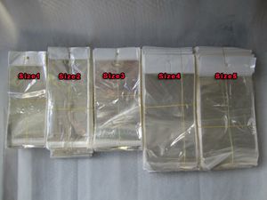 Paquete de embalaje de bolsa de plástico transparente PP Poly para Samsung Galaxy S23 S22 Note 20 Iphone 15 14 13 12 11 X XR XS 7 5 5S 6 6S Plus Fundas 500 piezas