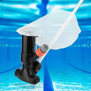 Aspirador de piscina para herramienta de limpieza de piscina, herramienta de limpieza de zooplancton, fuente de estanque de natación para el hogar, cepillo para polvo Cleaner1254w