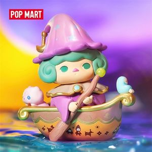 POP MART Pucky que font les fées, série artistique, figurine d'action binaire, boîte mystère, cadeau d'anniversaire, jouet pour enfant, 220520