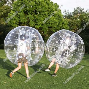 Venta directa de fábrica cuerpo inflable Zorb Playhouse 1,5 M tamaño humano parachoques trajes PVC fútbol inflable Loopy bolas