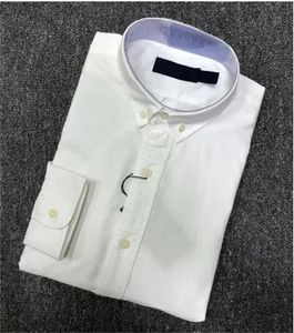 Modelos populares recomendados para hombres nuevas camisas de manga larga para hombres Camisas de algodón de algodón Oxford sin hierro Camisas delgadas S-XXL