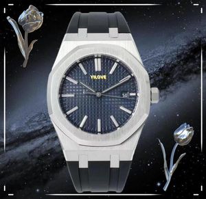 Populaire Président Hommes Classique Chronomètre Montre Minérale Super Miroir Surface Horloge Quartz Mouvement Importé Caoutchouc Bracelet En Acier Inoxydable Affichage Montres Améliorées