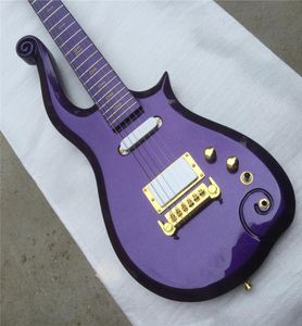 Popular Puente de envoltura de SH SH PUENTE PURPLE PURPRO Juego en el cuello Guitarras eléctricas Guitarra5724452