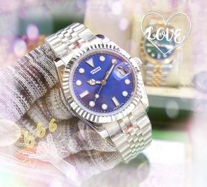 Mujeres populares Auto Día Fecha Reloj Movimiento importado Reloj de cuarzo Moda Mujer Alta calidad Acero inoxidable completo Ocio Moda Amantes Reloj Relojes de pulsera regalos