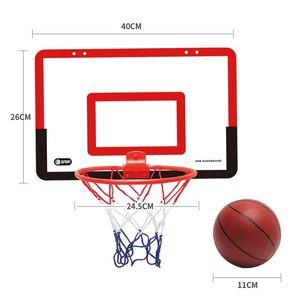 Portable Basketball Hoop Toys Kit Foldable Indoor Home Fans Sports Game Toy Set for Kids Children Adults 240123