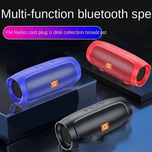 Colonne de haut-parleur Bluetooth portable stéréo hifi basse lourde sans fil de haut de son sans fil de haut-parleur prend en charge la carte FM AUX TF Carte FM