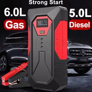 Démarrer de saut de voiture portable 18000mAh Banque d'alimentation Chargeur de voiture de voiture 12V Dispositif de départ Diesel Car Booster d'urgence