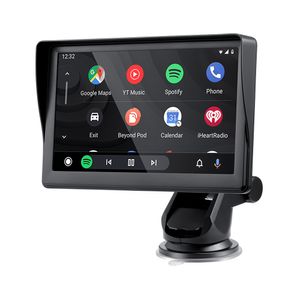 CarPlay Portable avec pare-soleil USB lecteur multimédia Android Auto moniteur AirPlay téléphone miroir lien pour voiture Bus SUV camion camion Van