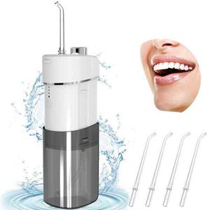 Irrigateur d'eau dentaire Portable, câble de chargement USB, jet d'eau, jet 4 broches, 180ml, 3 modes, ipx71400/min 220511