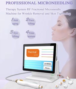 Portable Fractional Gold RF Micro-Needling Firming Device Élimination des cicatrices d'acné Secret Microneedle Micro Needling Scars Remover Rides Skin Tightening Machine