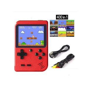 Jugadores de juegos portátiles 21 Tiptop Retro Console 400 en 1 Juegos Boy Player para Sup Classical Gamepad Gameboy Regalo de mano Drop Deliver DH7JQ