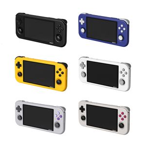 Lecteurs de jeux portables Consoles de jeux HD Lecteur de jeu vidéo rétro portable 4000mAh WiFi Écran tactile de 4,7 pouces pour Retroid Pocket 3 Cadeau d'anniversaire 230715