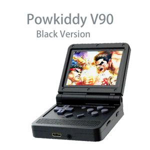 Powkiddy V90 3.0 pouces IPS rétro Flip Console de jeu portable 64G 15 000 jeux Portable poche Mini lecteur de jeu vidéo enfants cadeaux nouveau
