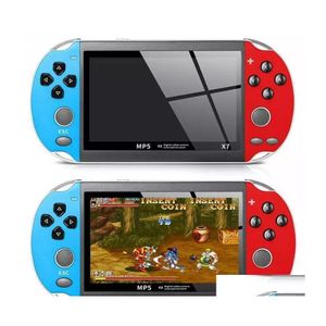 Joueurs de jeux portables Vente X7 Plus 2023 Tous les accessoires Console Enfants Tv Vidéo Mini lecteur portable Drop Delivery Games Dhfxj