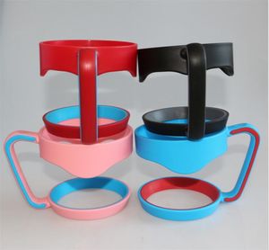 Poignée portable pour gobelets de voiture 30 OZ Noir bleu Tasses Tasses Poignée parfaite pour les porte-gobelets de voiture 30 OZ